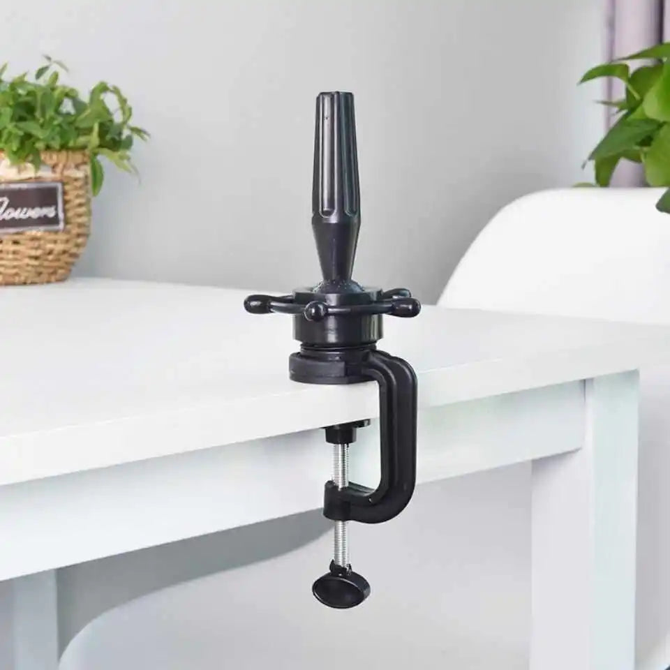 Adjustable Table Clamp Wig Stand for Hairstyling - 2