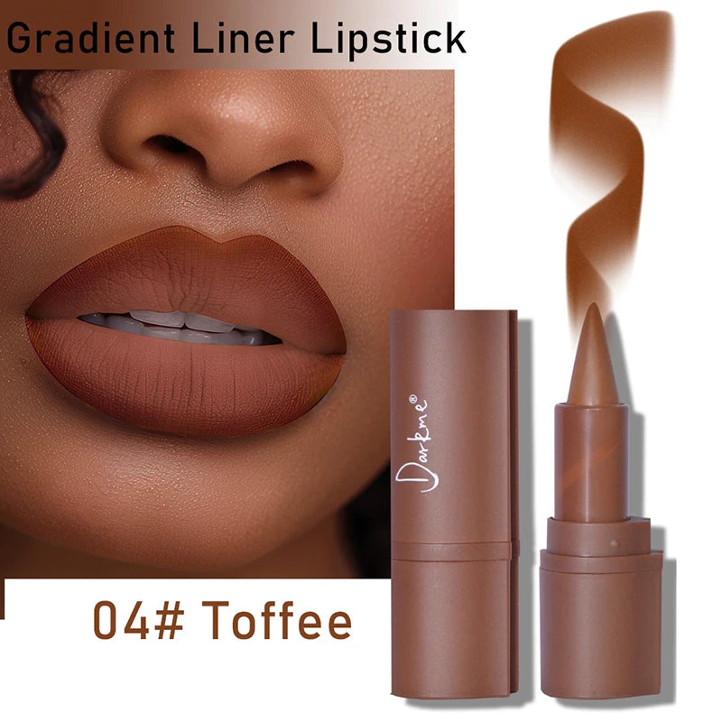 Velvet Matte Lip Liner Pencil for Long-Lasting Waterproof Lip Contouring