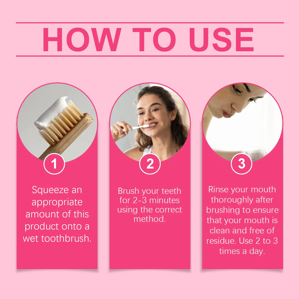 Professional Teeth Whitening Toothpaste for Stain Removal and Fresh Breath