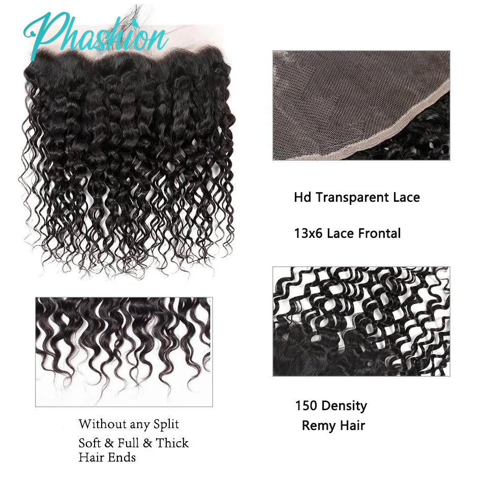 13x6 Transparent Lace Frontal Loose Wave Human Hair
