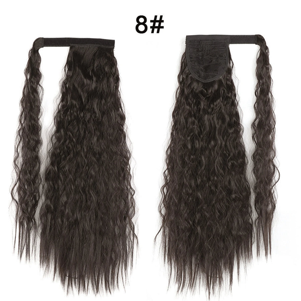 Long Wavy Synthetic Wrap Around Ponytail Extension for Instant Volume