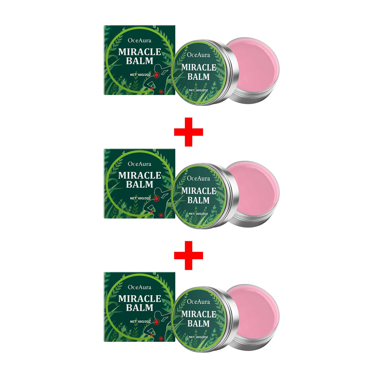 Herbal Muscle and Joint Relief Massage Balm for Daily Body Recovery