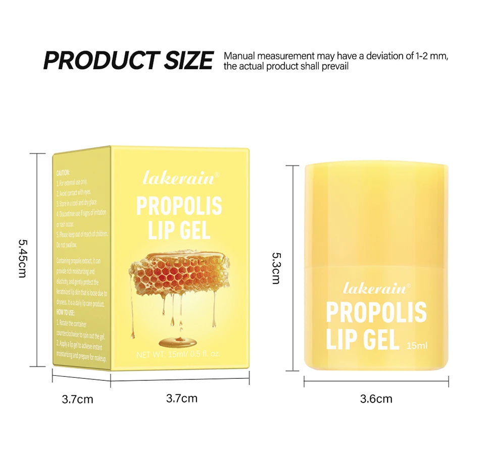 Propolis Hydrating Lip Repair Gel for Smooth and Soft Lips - 16
