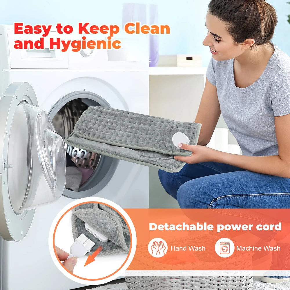 Electric Heated Foot Warmer with 9 Heat Levels and Auto Shut-Off Timer - 15
