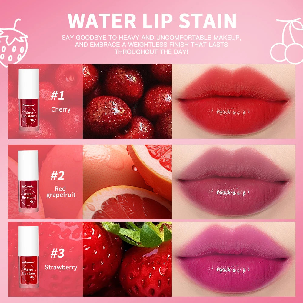 Waterproof Moisturizing Lip Tint and Liquid Blush for All-Day Wear