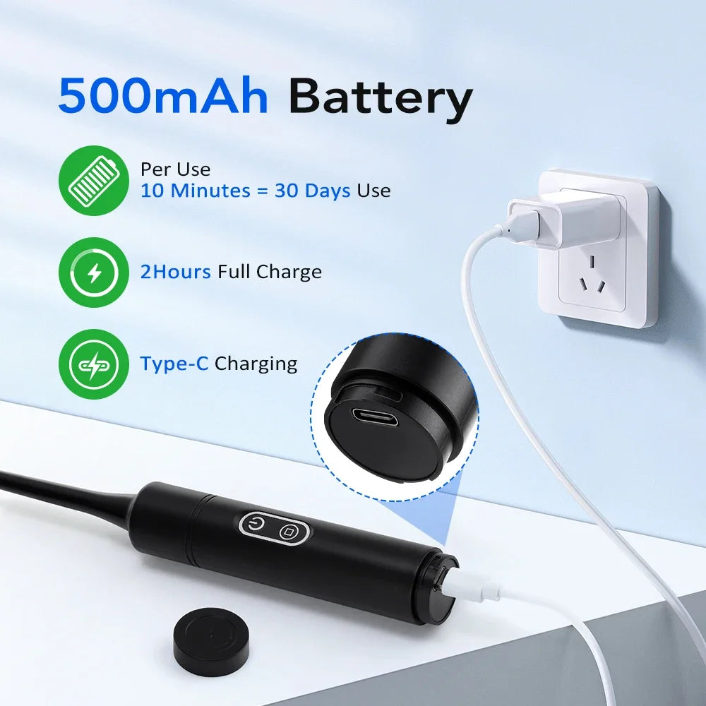 Electric Sonic Teeth Cleaner for Plaque and Tartar Stain Removal - 6