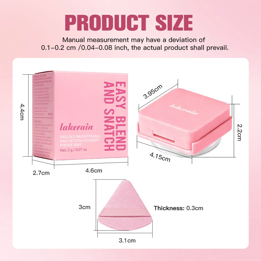 Pressed Matte Setting Powder with Integrated Phone Grip and Mirror - 16