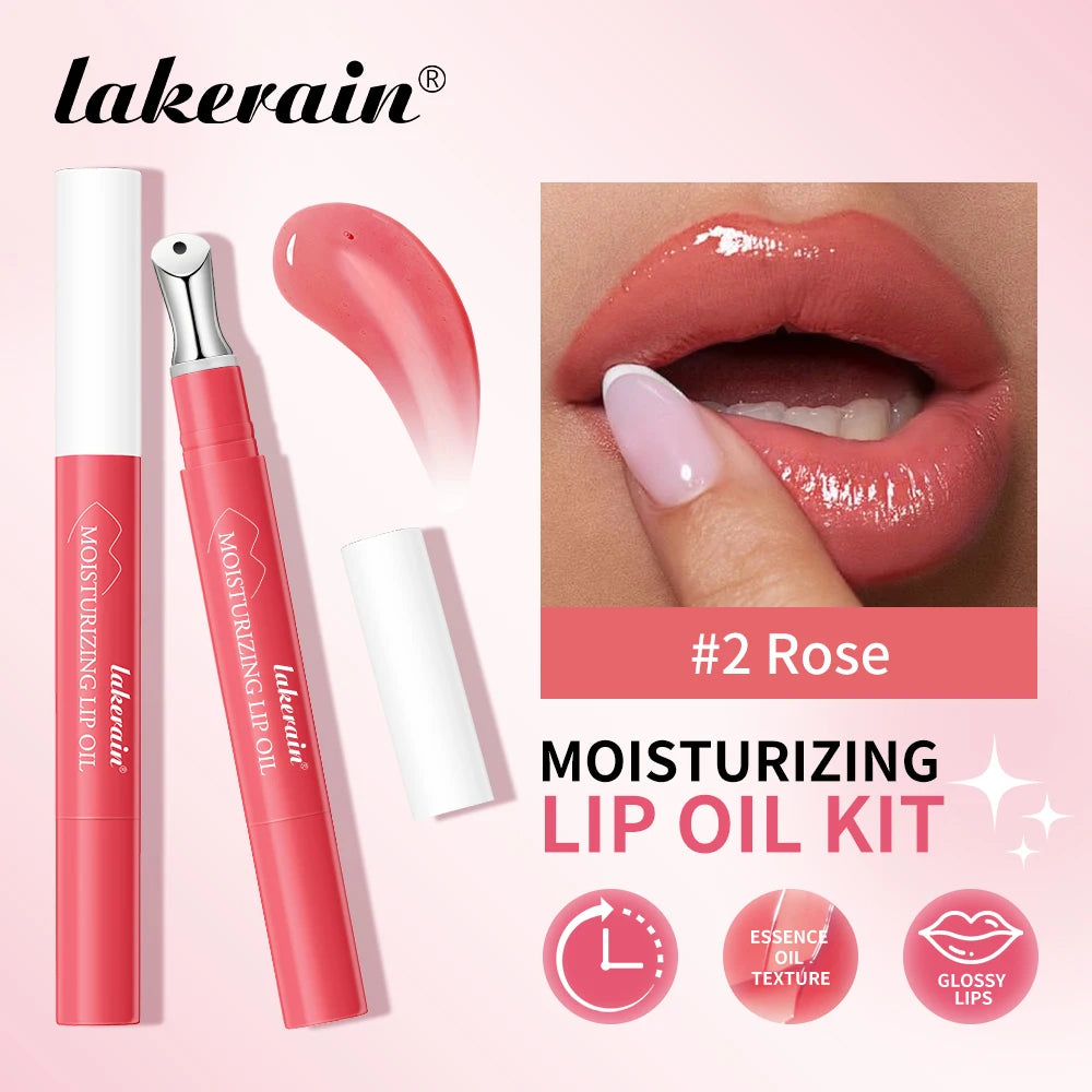 Moisturizing Lip Oil Serum for Hydrated Smooth and Plump Lips
