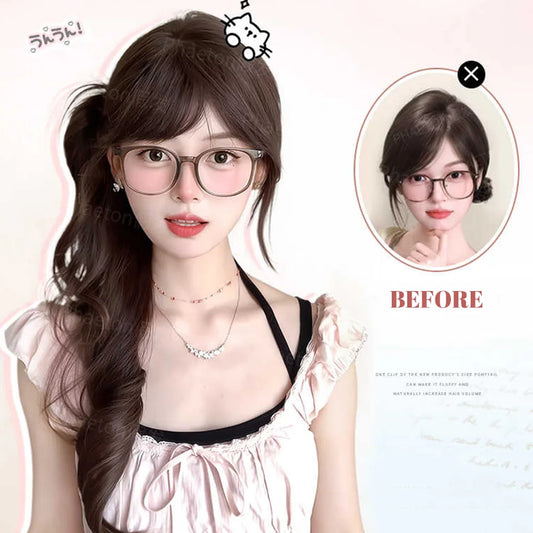 Fluffy Curly Clip-In Ponytail Extension