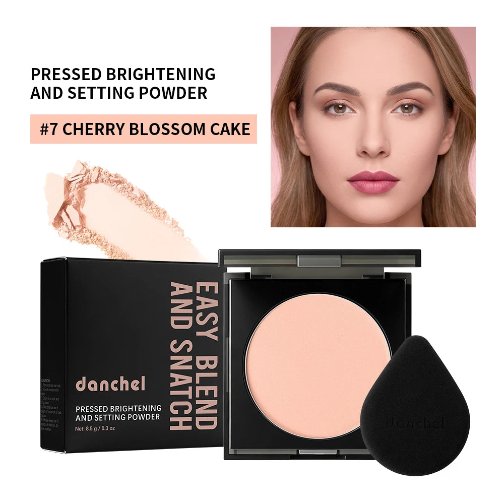 Oil Control Matte Pressed Powder for Flawless Long Lasting Face Makeup - 25