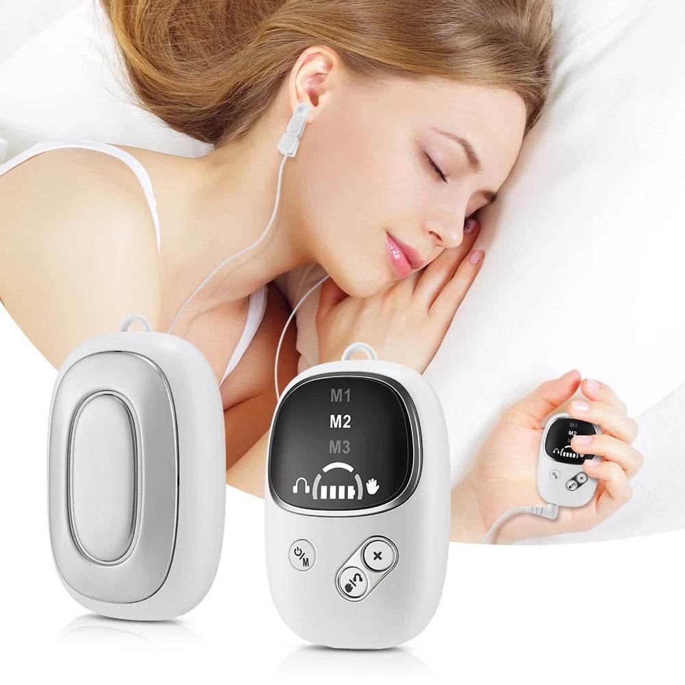 Handheld CES Sleep Aid Device for Insomnia and Anxiety Relief