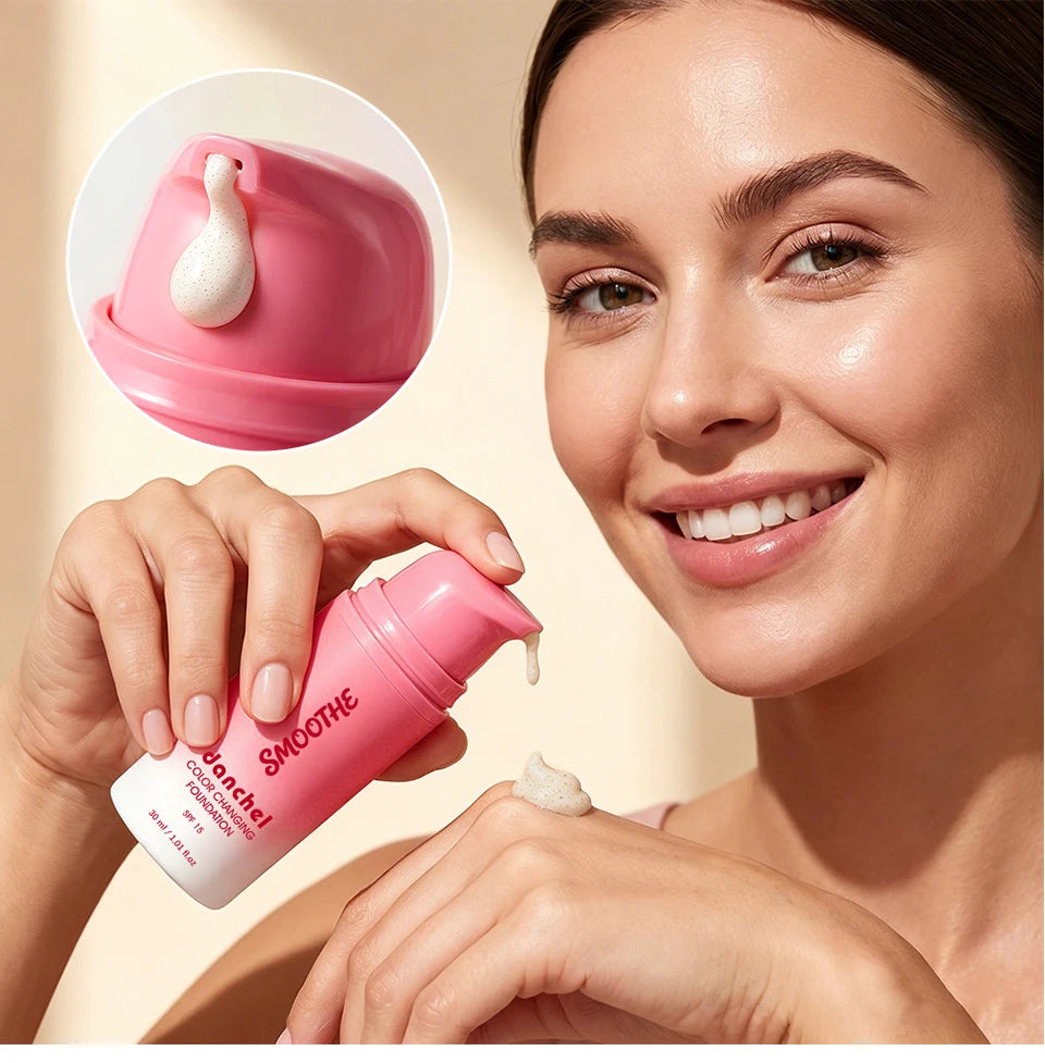 Color Changing Foundation for Flawless Seamless Skin Coverage - 11