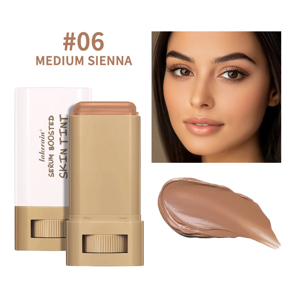 Serum-Boosted Skin Tint Foundation Stick for Radiant Hydrating Coverage - 36