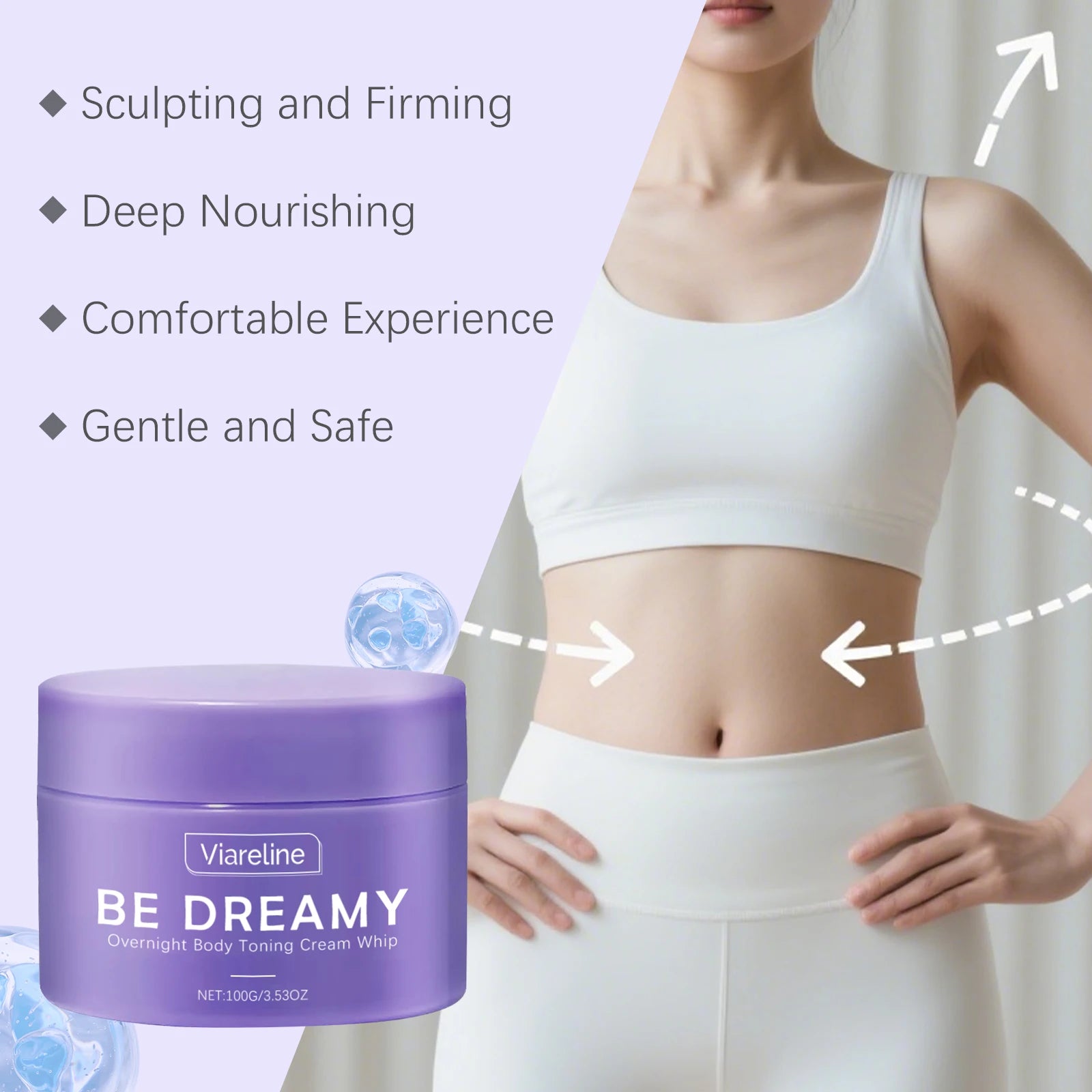 Firming and Tightening Body Cream for Sculpted Skin and Toned Curves - 10