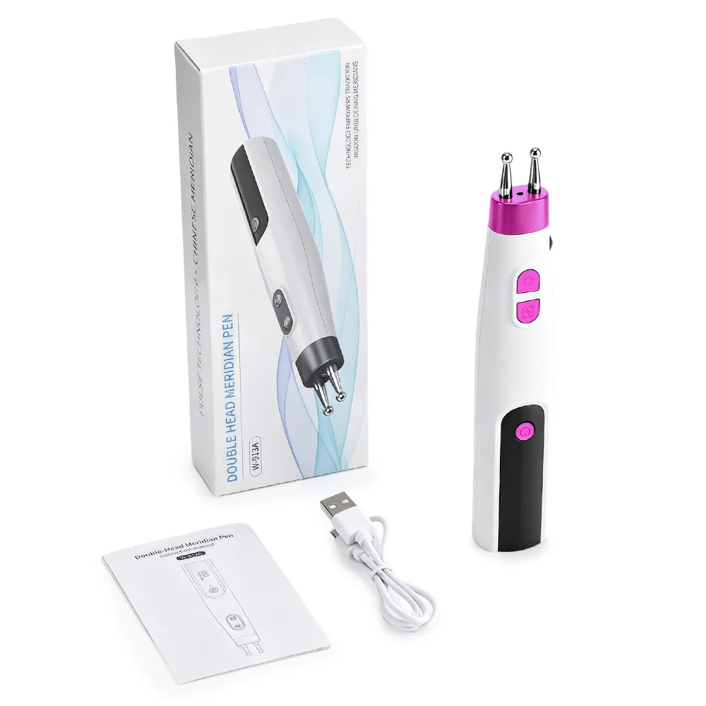 Handheld Electric Precision Massager for Face Neck and Body - 18