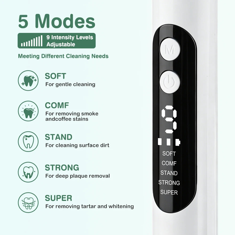 Ultrasonic Electric Dental Scaler for Professional Teeth Tartar Removal - 4