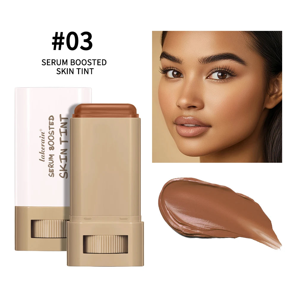 Serum Boosted Skin Tint Foundation Stick for Radiant Hydrating Coverage