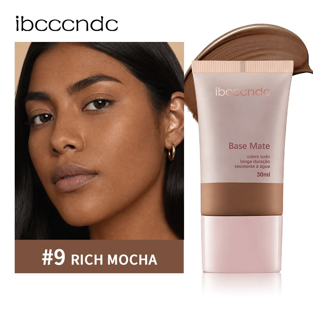 Waterproof Matte Liquid Foundation for Flawless Long-Lasting Natural Coverage
