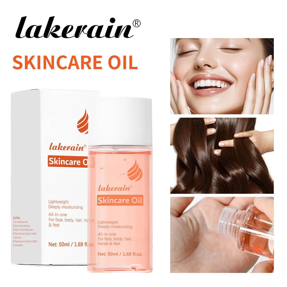 Multipurpose Hydrating Skincare Oil for Face, Body, and Hair Health