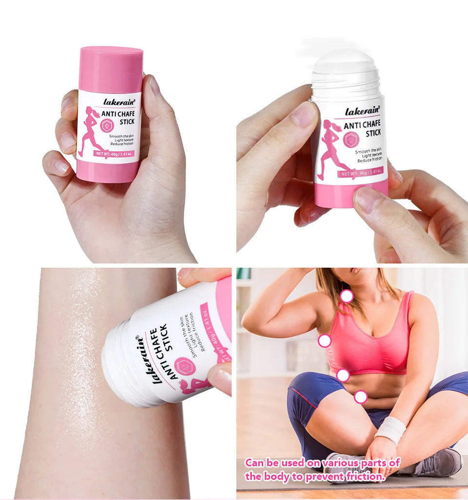 Anti-Chafing Friction Relief Balm Stick for Skin Protection - 18