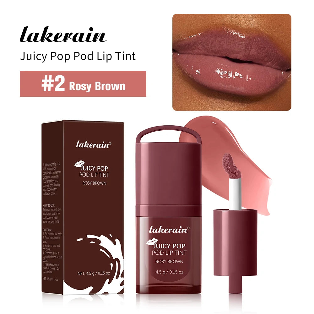 Juicy Pop Pod Lip Tint for Long-Lasting Hydration and High-Shine Finish