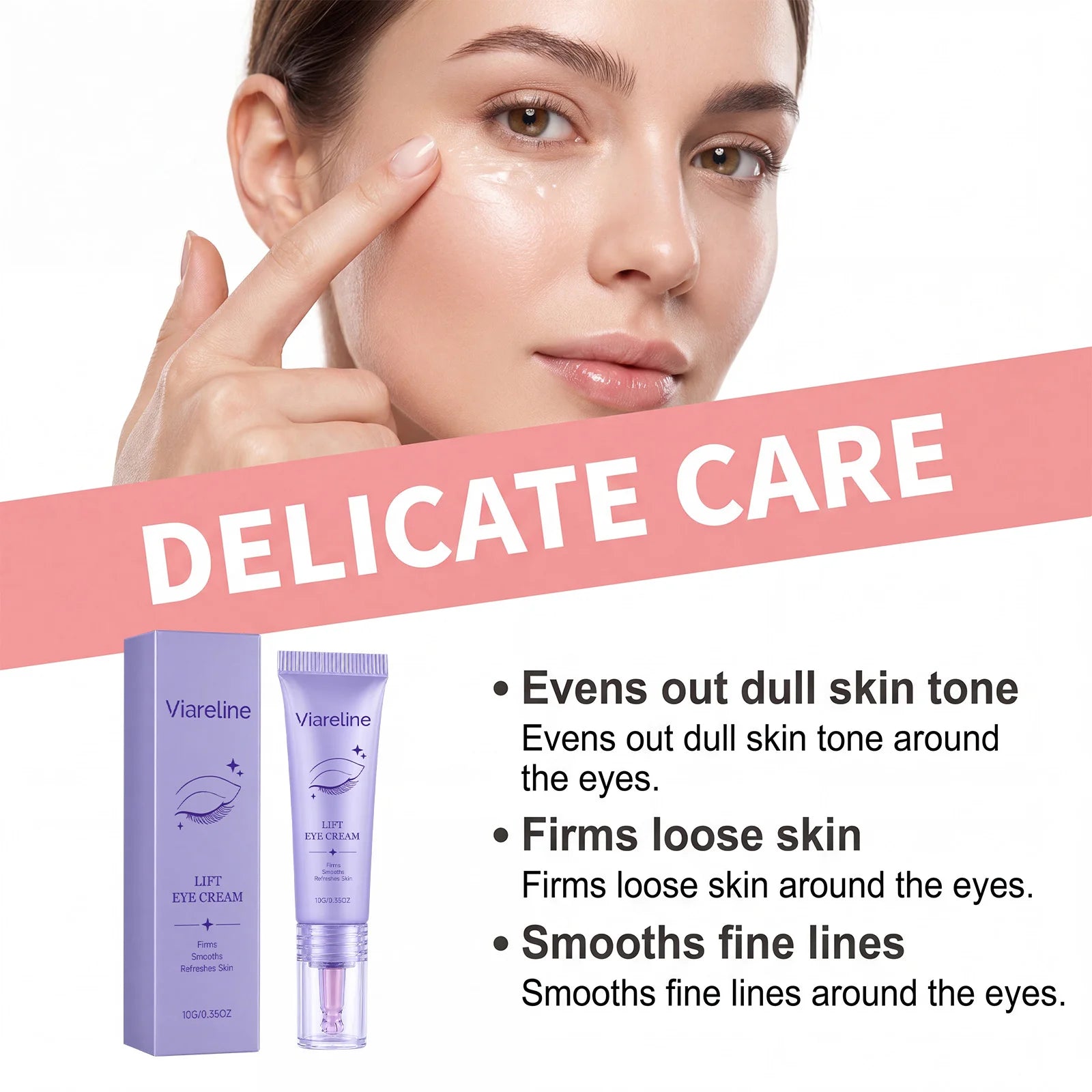 Lifting Eye Cream for Fine Lines and Dark Circles - 8