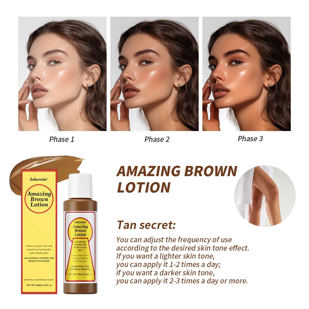 Sunless Tanning Body Lotion for a Deep Natural Bronze Glow - 2