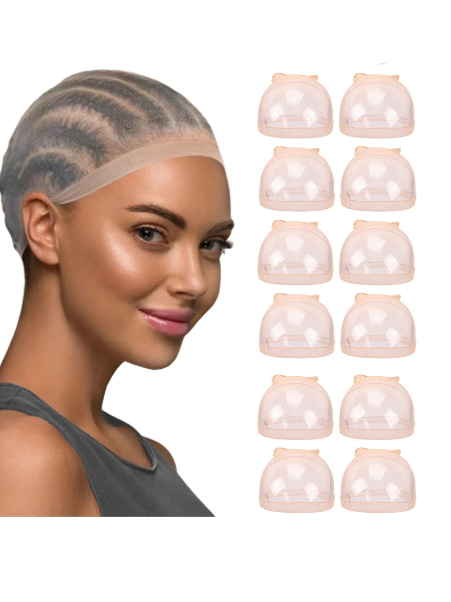 Invisible HD Wig Caps for Seamless Lace Front Wig Application
