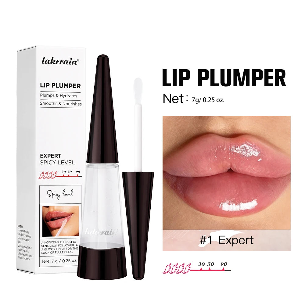 Instant Lip Plumping Gloss for Fuller Hydrated Lips and High Shine Finish - 25