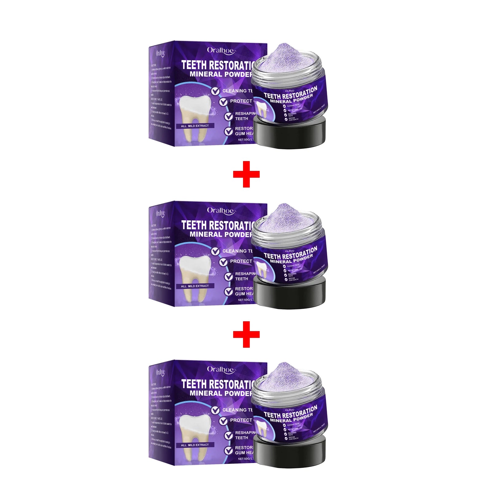 Natural Teeth Whitening and Enamel Restoration Powder for Brighter Smiles - 16