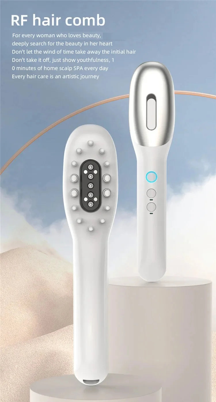 Electric EMS Scalp Massager and Hair Oil Applicator for Hair Growth - 10