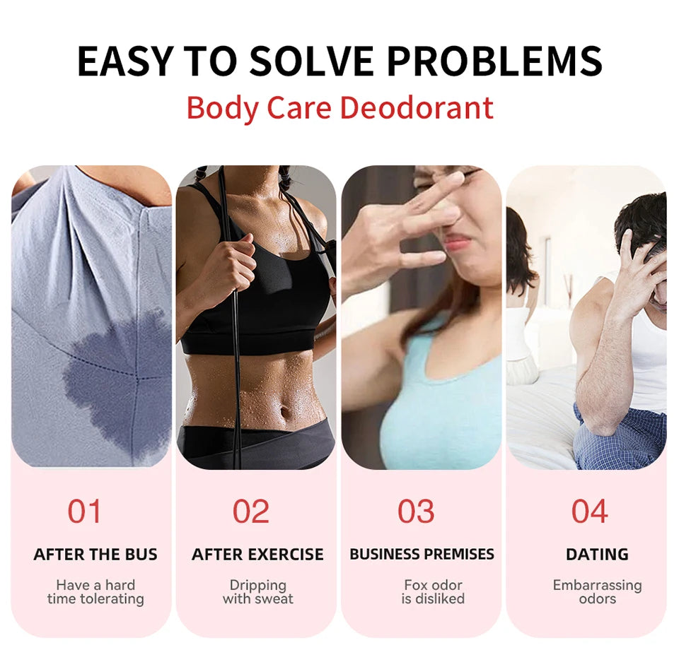 All-Day Full Body Deodorant Balm for Long-Lasting Odor Control