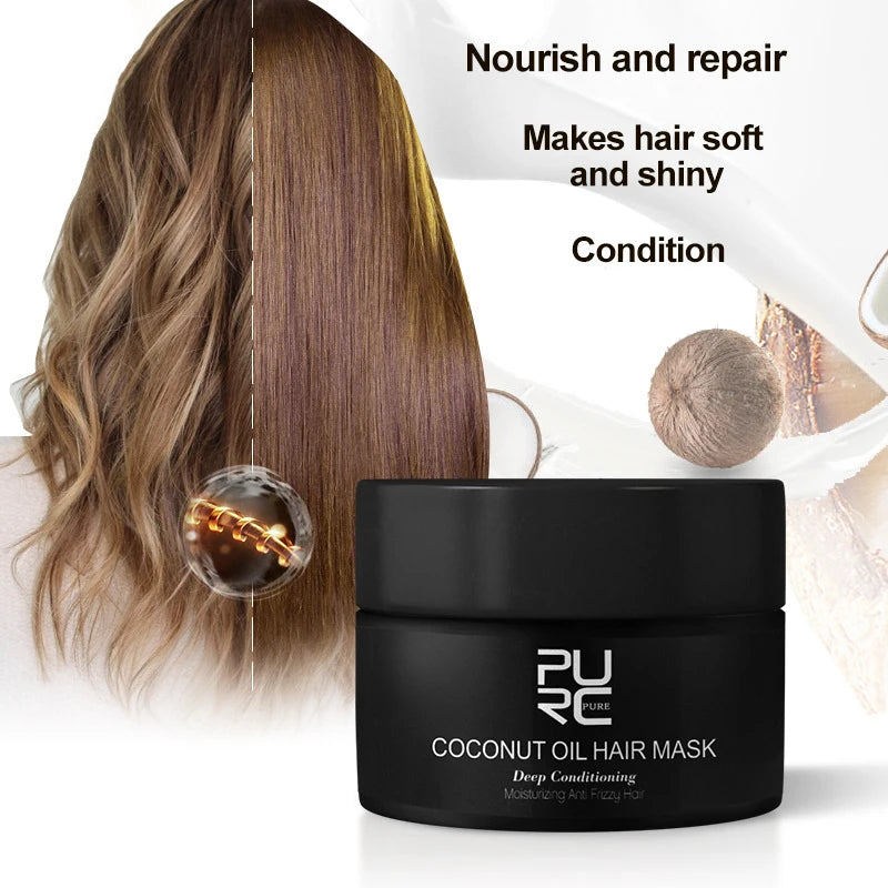 Deep Repair Collagen Hair Mask for Damaged Frizzy and Dry Hair - 3