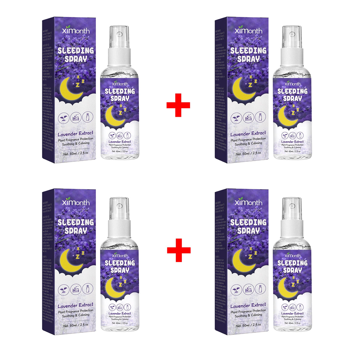 Lavender Calming Sleep Spray for Natural Anxiety Relief and Deep Rest
