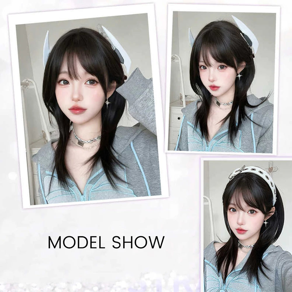 12-Inch Wavy Clip-In Hair Extension Set for Women - 10