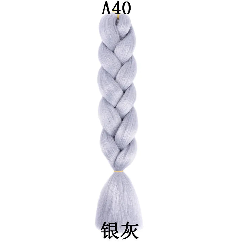 24-Inch Synthetic Jumbo Braiding Hair Extensions - 14