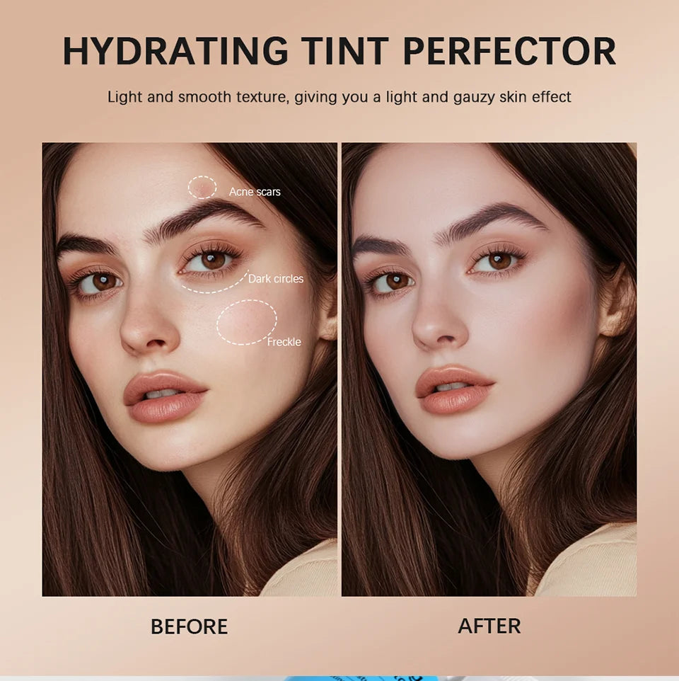 Hydrating Tinted Moisturizer for Flawless and Natural Skin Coverage - 10