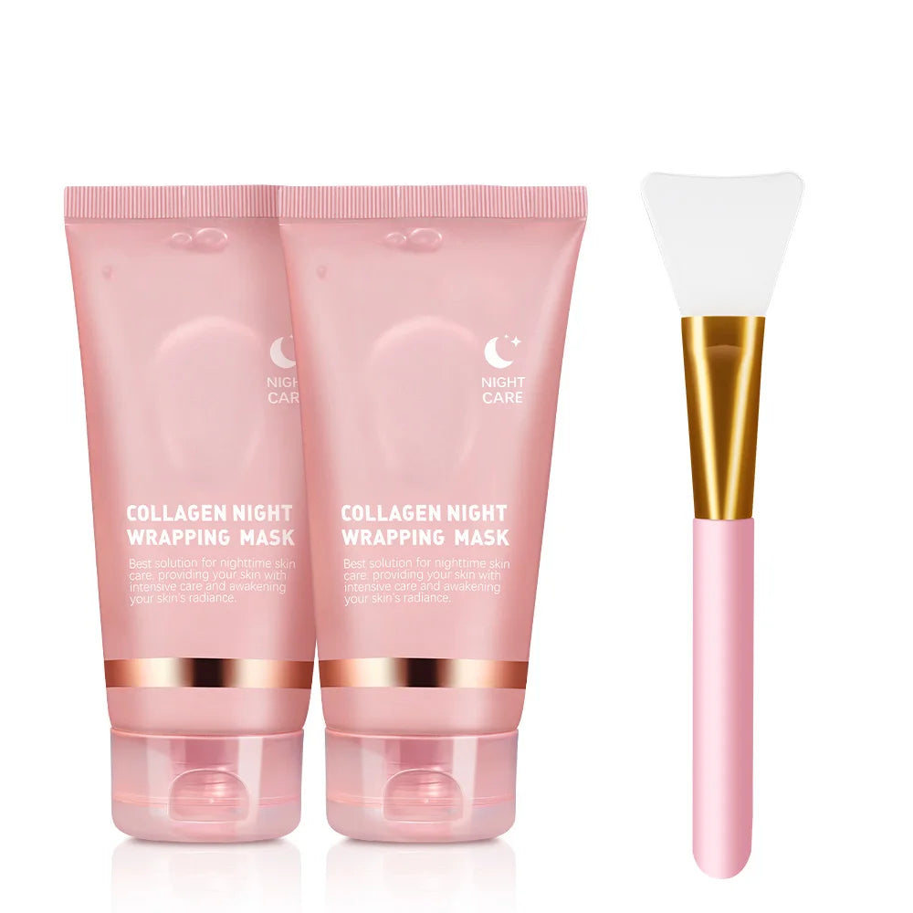 Collagen Peel-Off Night Mask for Face Firming and Deep Hydration