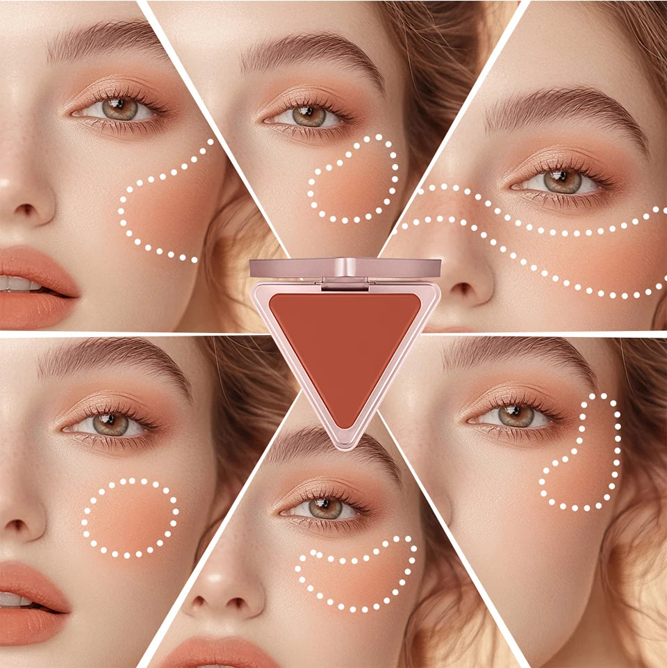 Long-Lasting Matte Bronzer Powder for Smooth Face Contouring