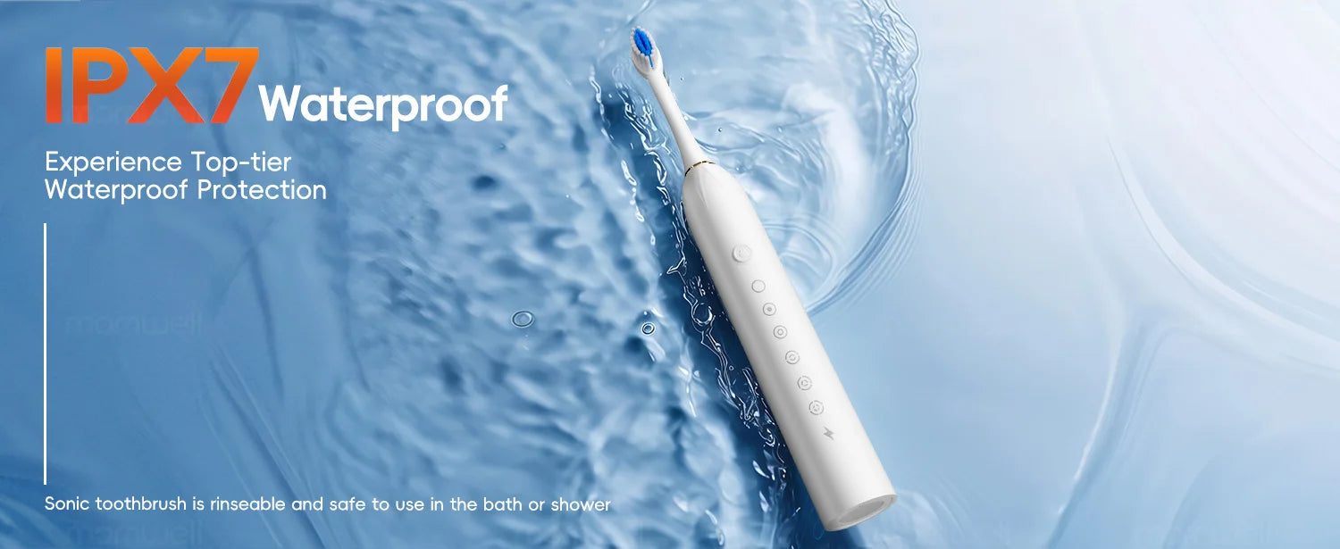 Rechargeable Sonic Electric Toothbrush for Deep Cleaning and Whitening - 11