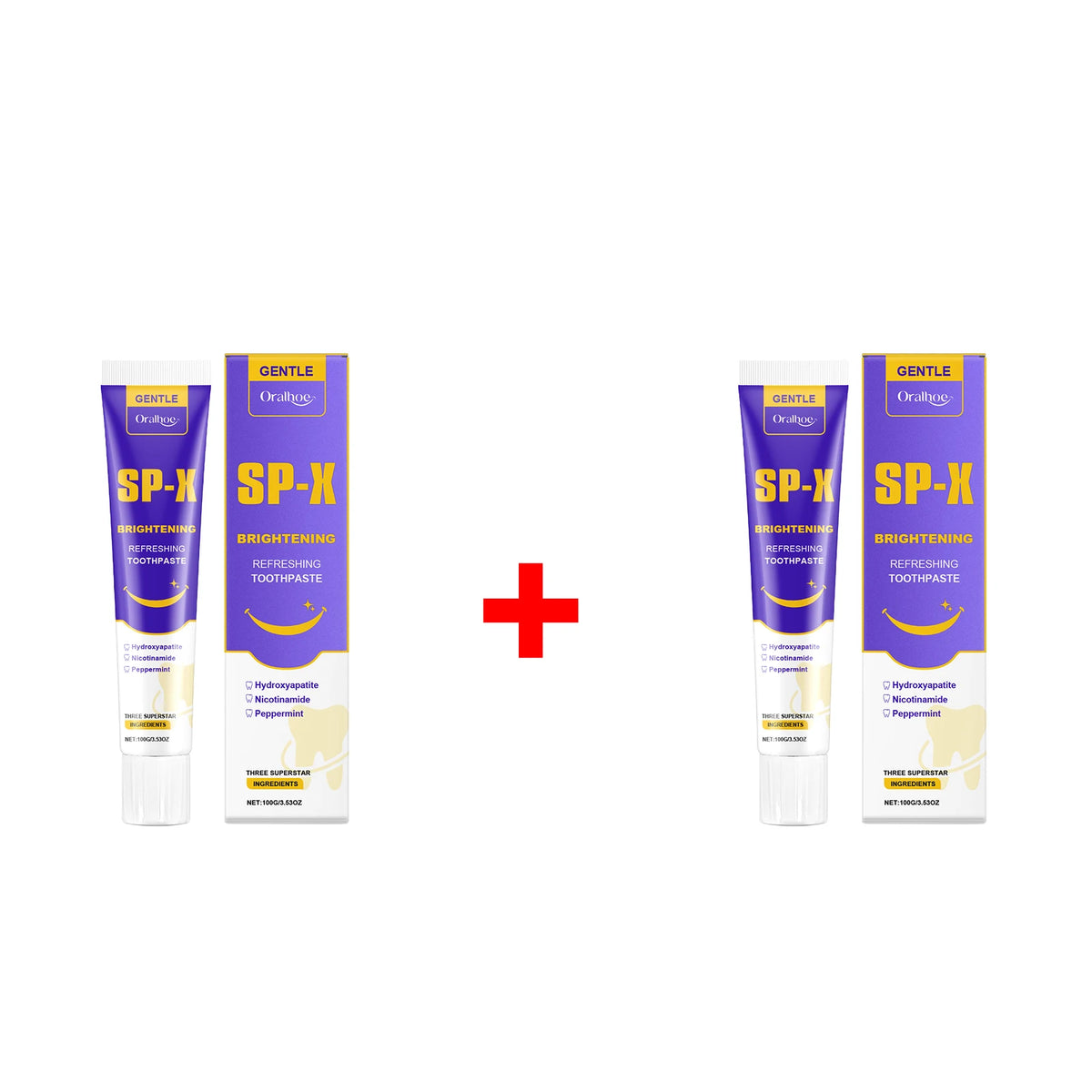 Brightening Toothpaste for Deep Stain Removal and Enamel Protection