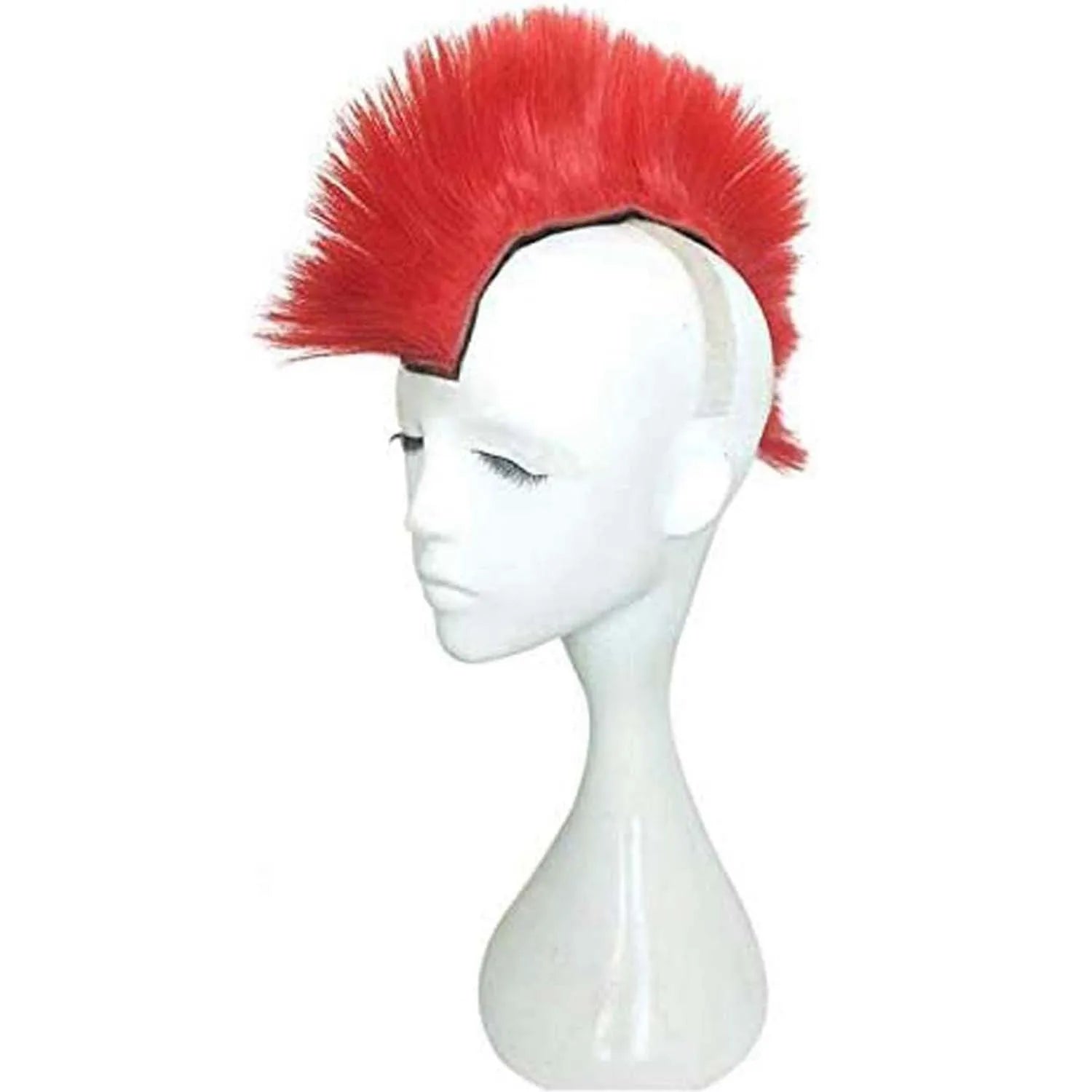 Synthetic Mohawk Helmet Wig for Motorcycle and Sports Helmets - 19