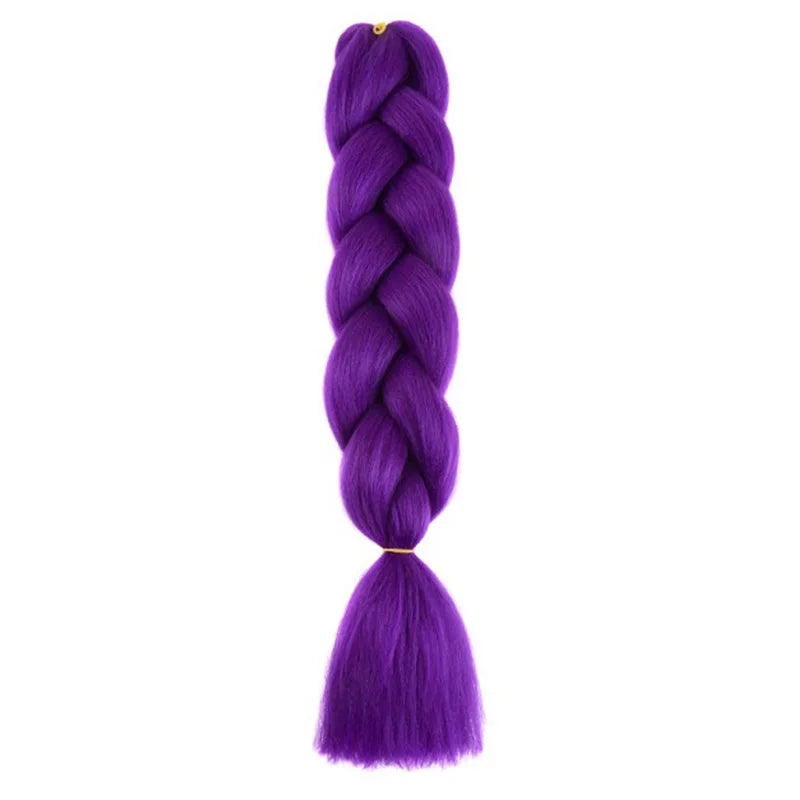 24-Inch Jumbo Braiding Hair Extensions for Long Protective Styles - 18