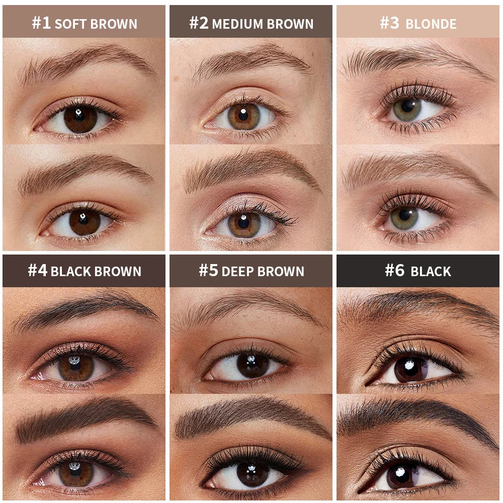 Waterproof Fluffy Brow Mousse for Natural and Volumized Eyebrows - 5