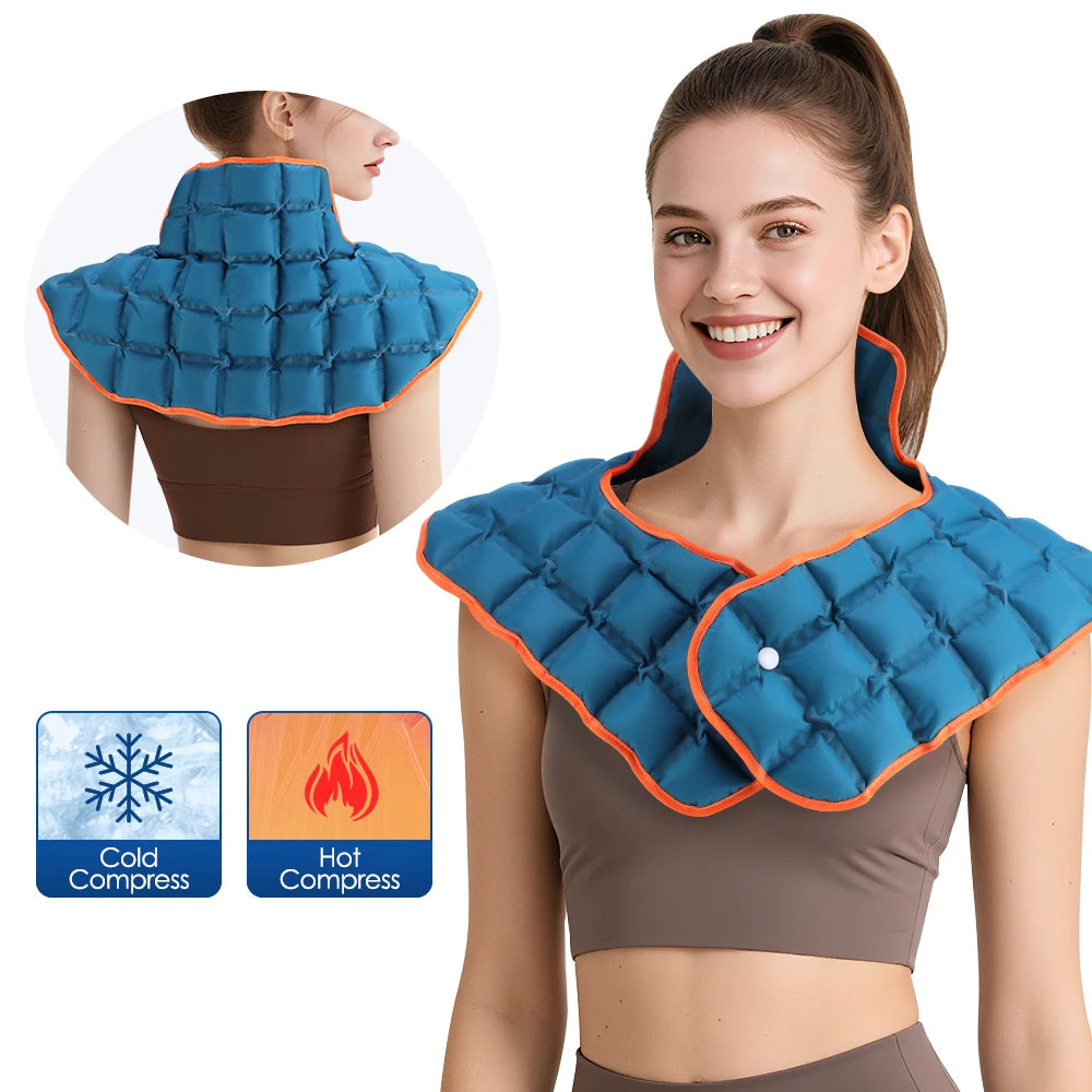 Reusable Hot and Cold Therapy Knee Wrap for Pain Relief and Recovery - 22