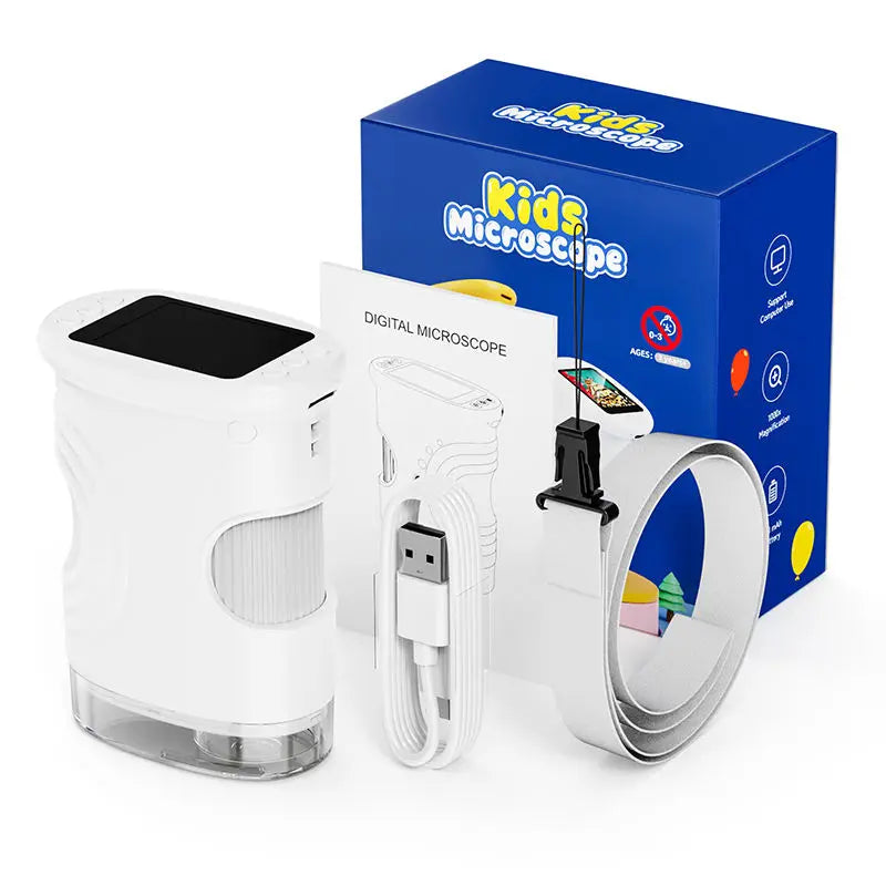 Portable Digital Handheld Microscope for Kids Science Exploration