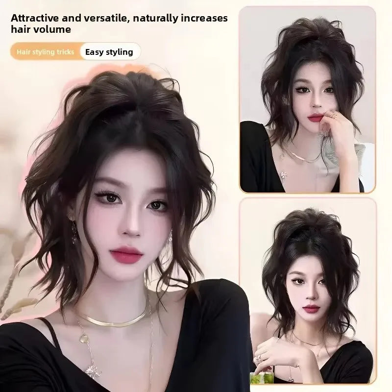 12 Inch Wavy Claw Clip Ponytail Hair Extension - 6