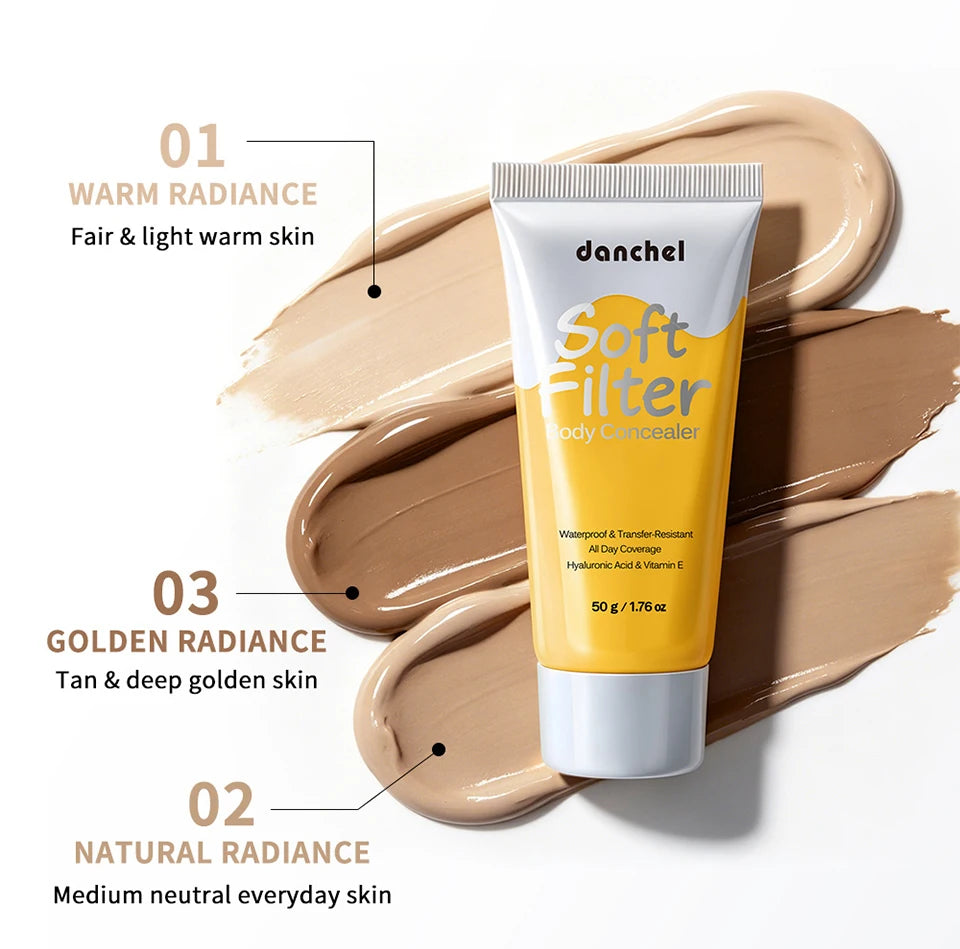 Waterproof Full Coverage Body Concealer for Scars Tattoos and Veins - 14