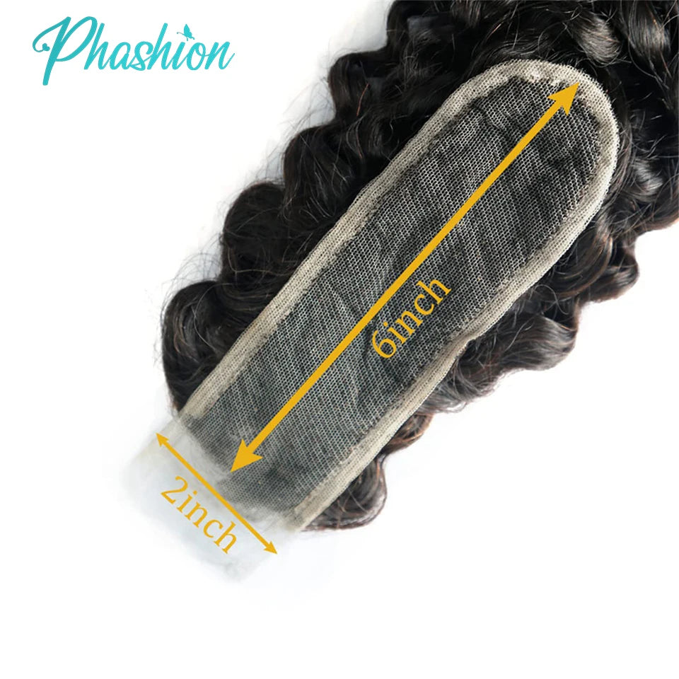 Water Wave Human Hair Lace Closure for Natural Styling - 6