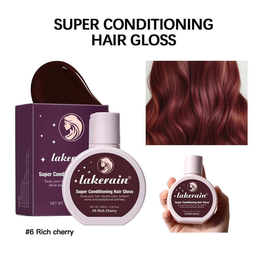 Conditioning Hair Gloss for Vibrant Color and Mirror-Like Shine - 23